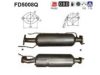 AS FD5008Q Soot/Particulate Filter, exhaust system